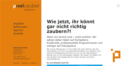 Desktop Screenshot of pixelzauber.ch